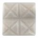 White Square Marble Stone Dresser Knobs